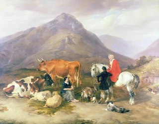 Unter den Bergen in Cumberland